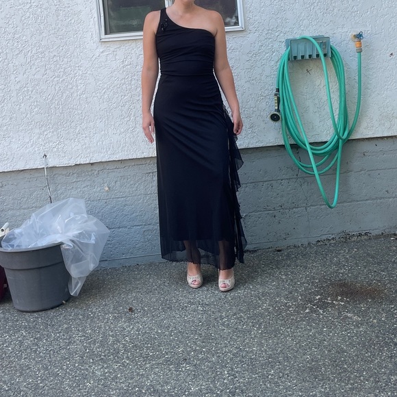 Algo - Long Black Dress - Picture 1 of 10